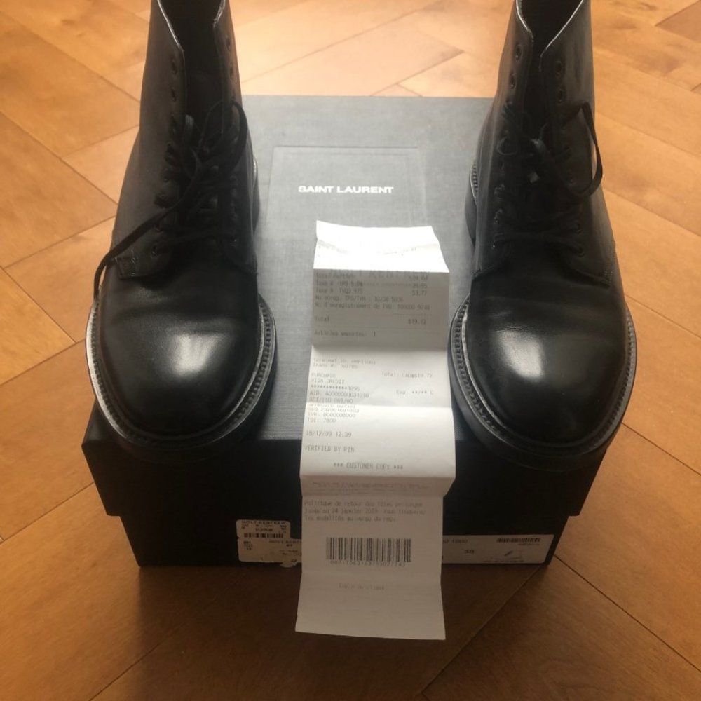 boots Saint Laurent